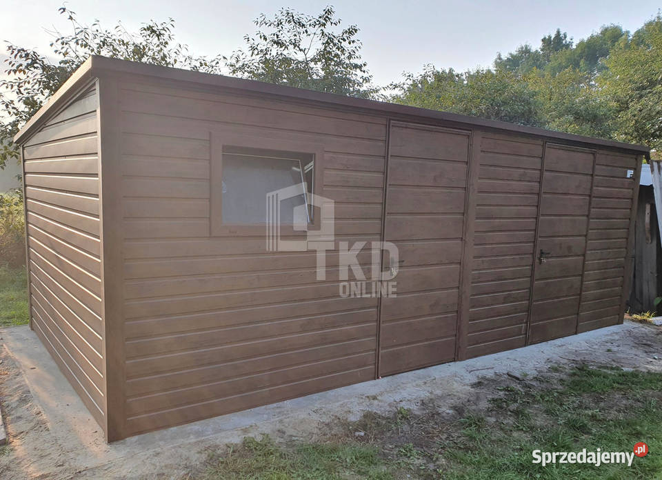 Domek Ogrodowy Schowek 6x3 okno PCV 2x drzwi 403zł/m2 Elbląg