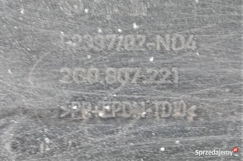 VW POLO 2G0 ZDERZAK PRZÓD sprzedam
