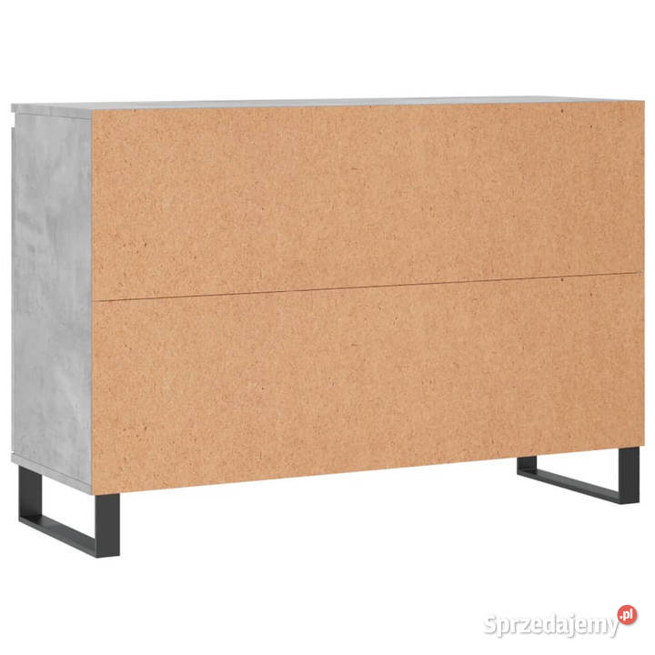 Szafka szarość betonu 104x35x70 materiał Warszawa