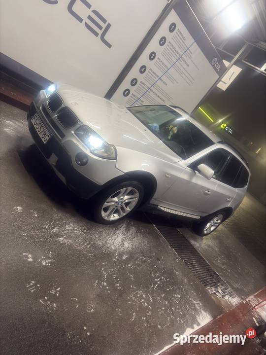 BMW X3 20d 177 2007r światła przeciwmgielne Poznań