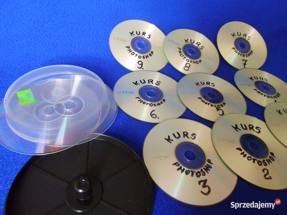 KURS PHOTOSHOP na płytach Bielawa sprzedam