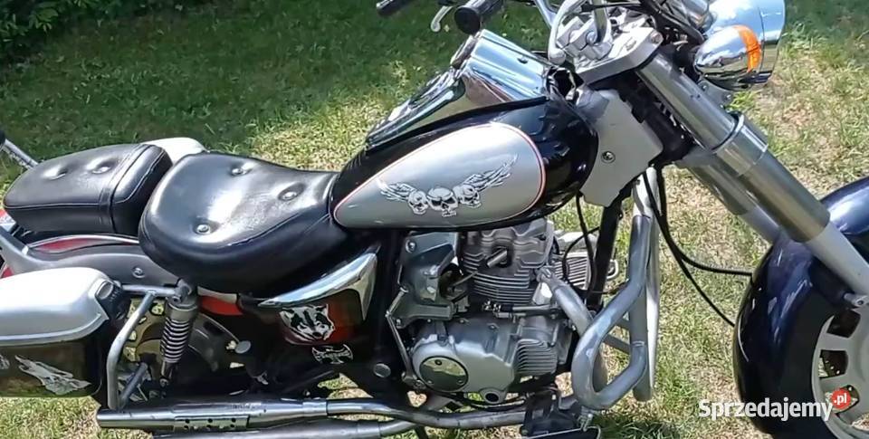 Motocykl Chopper Kinroad XT12516 na niemieckich 1km Szczecin