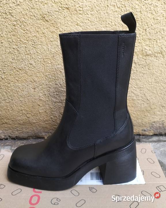 Sztyblety Vagabond Shoemakers skórzane 40 inna Kozaki dolnośląskie Wałbrzych