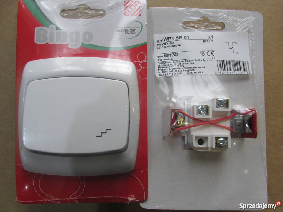 Gniazda i włączniki pokojowe Kamieniec