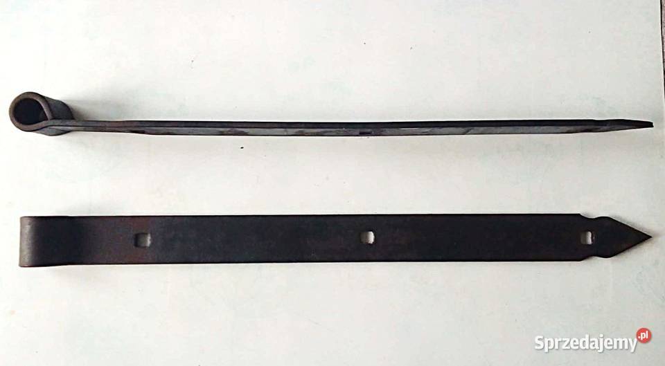 2 x ZAWIAS PASOWY 4004 mm Ozdobny do bram furtek Rewal