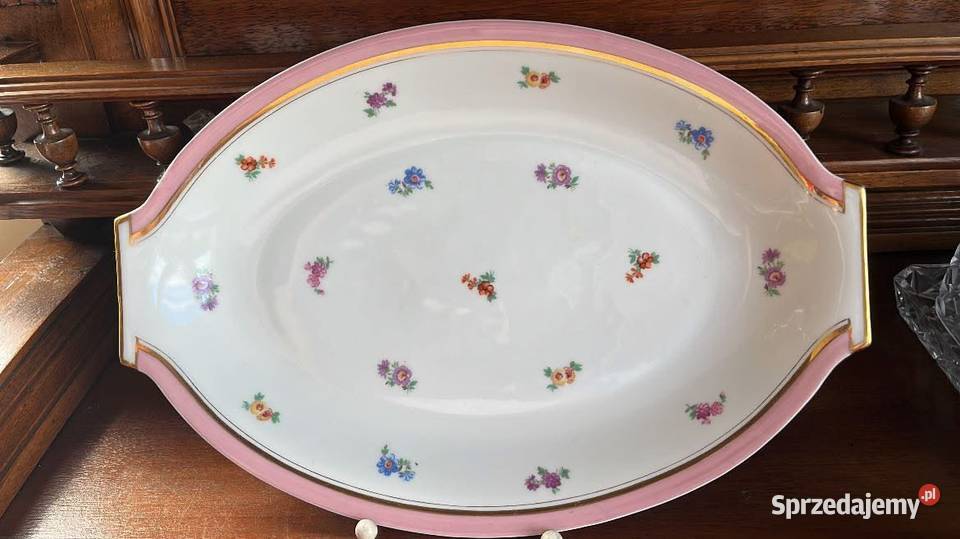 Półmisek U M L Made in France Wytworna i Porcelana i szkło pomorskie Gdańsk