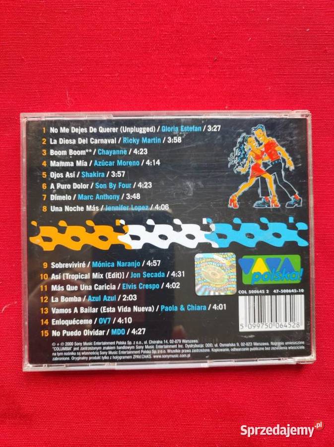 Latino Viva 2000 kolekcjonerska płyta cd unikat Kielce