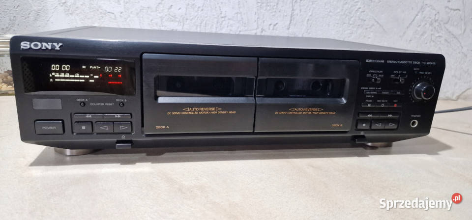 Magnetofon Sony TCWE405 TC WE 405 casette deck Międzychód