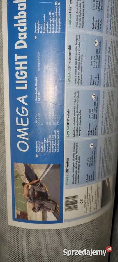 Membrana dachowa ISOCELL OMEGA LIGHT 145 gm Folie izolacyjne i membrany Izolacje małopolskie Tymowa