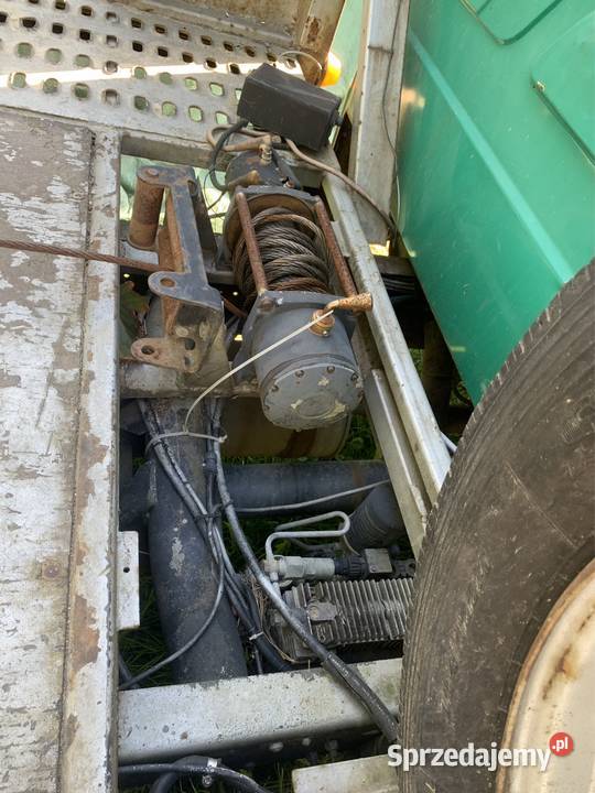 Mercedes Vario 814 pomoc drogowa zamiana na zielony Kujakowice Dolne
