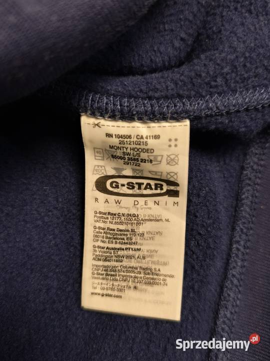 Gstar hoodie rap hiphop baggy style Rozmiar L pomorskie Gdynia