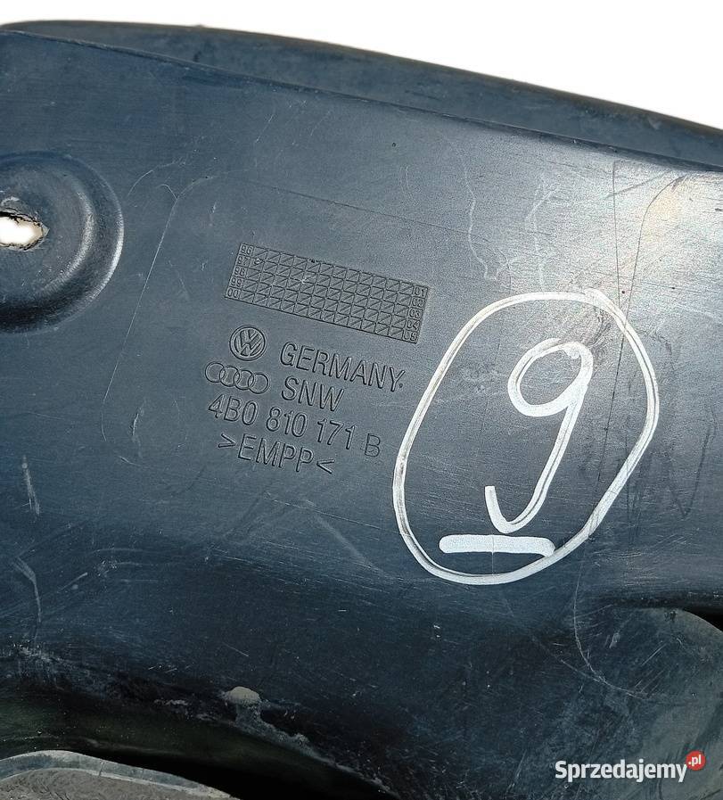 Przednie nadkole osłona Audi A6 C5 4B0810171 wielkopolskie