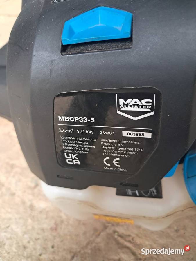 Kosa spalinowa Macalister świętokrzyskie sprzedam