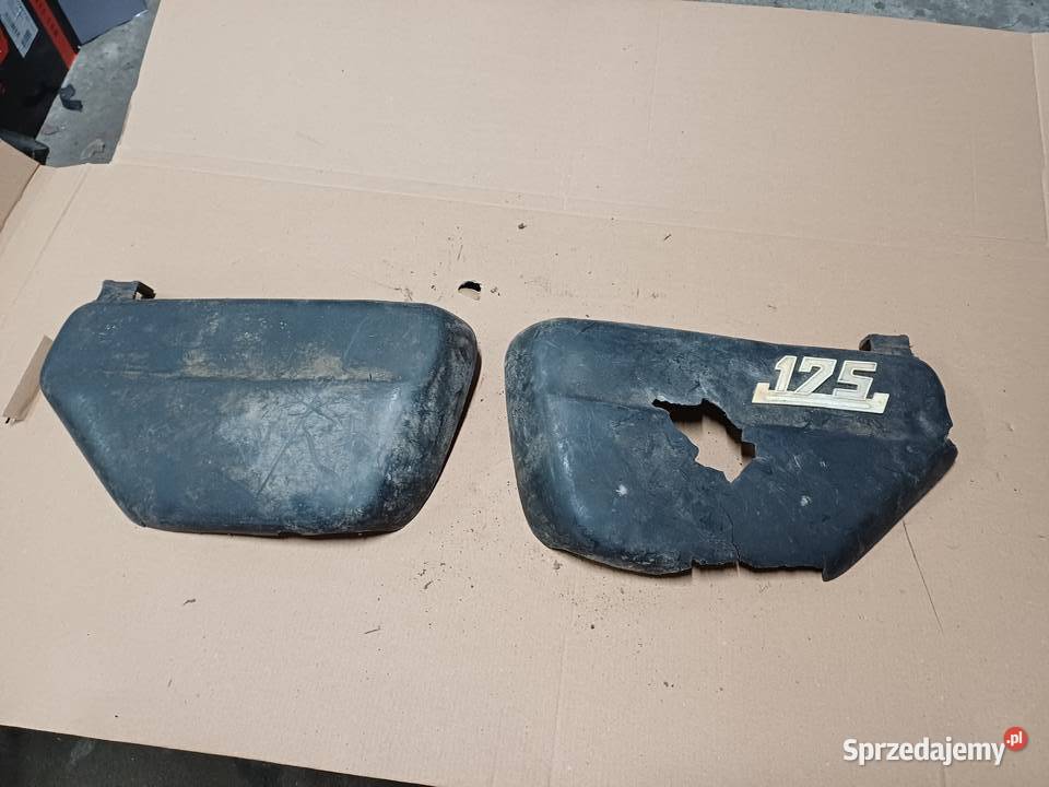Boczki Komplet Wsk 125 175 uszkodzone Wysyłka Łowicz sprzedam