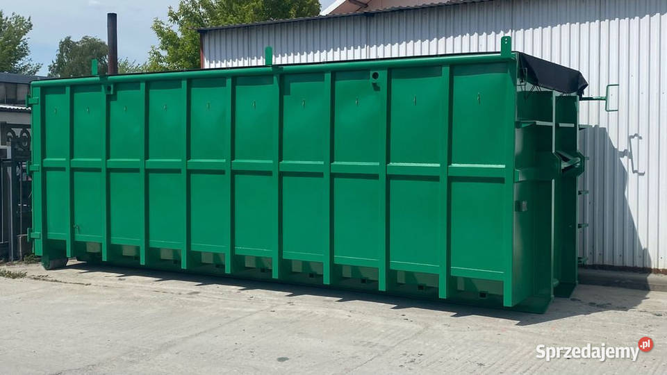kontener hakowy 36 na odpady złom gruz hakowiec Żarów