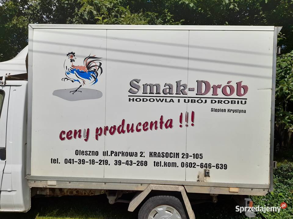 Kontener izoterma magazynek zabudowa Nieczulice