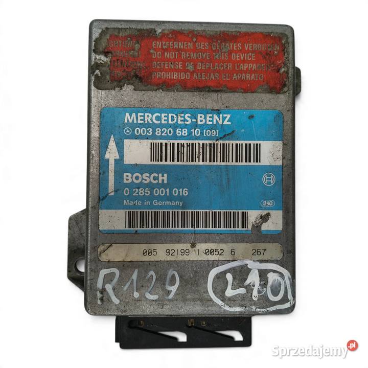 MODUŁ PRZEKAŹNIK PAŁĄKA Mercedes R129 0038206810 lubelskie