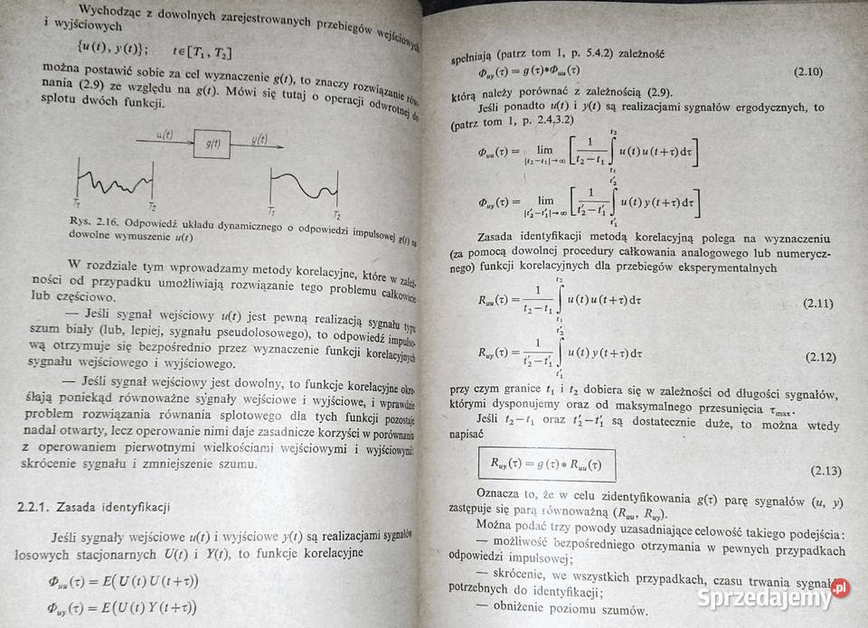 Automatykaukłady liniowe Identyfikacja Tom 2 P Chełm