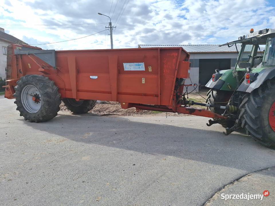 Rozrzutnik obornika Brochard wlasna hydraulika