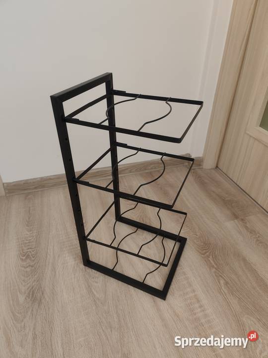 Organizer na garnki patelnie butelki czarny Rzeszów