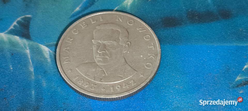 Monety PRL 20 1976 Marceli Nowotko Gliwice