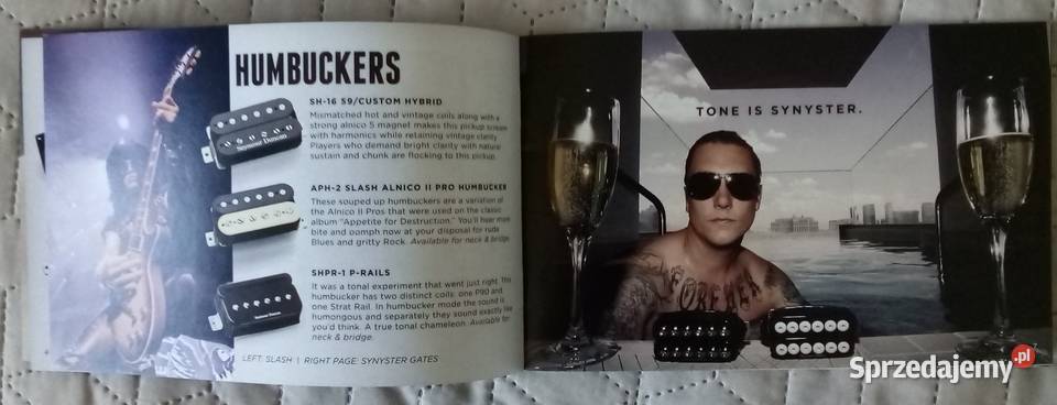 Seymour Duncan 2013 katalog przetworników