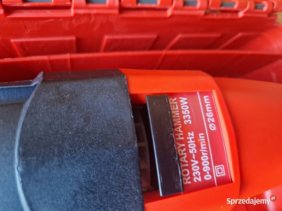 MŁOTOWIERTARKA wiertarka młot udarowy SDS MOCNY Głogowa