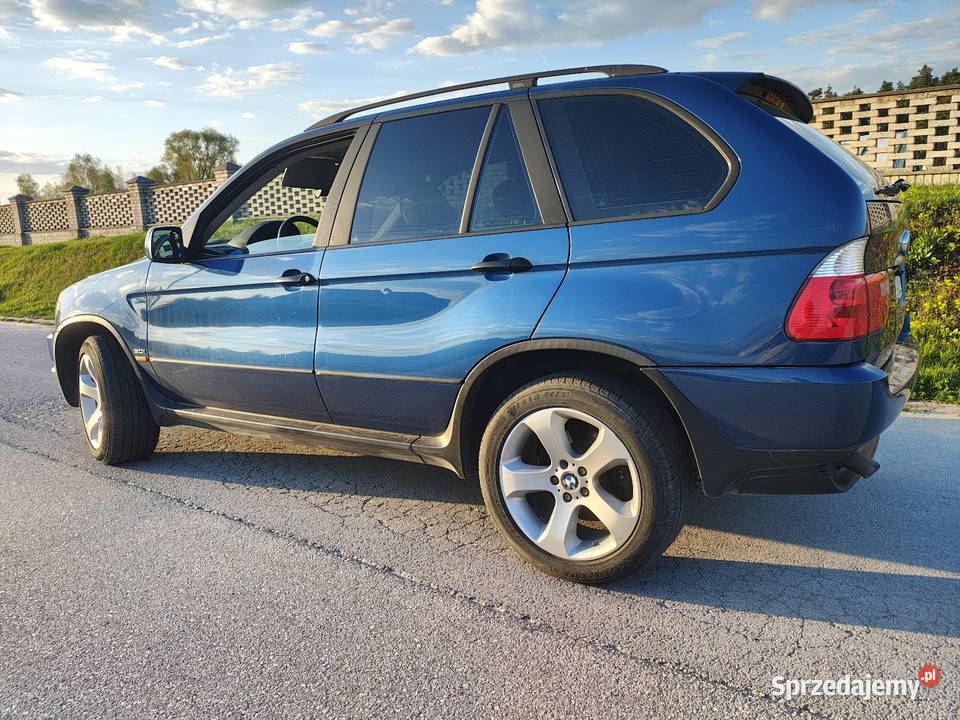 BMW X5 E53 4x4 30i LPG Hak xenon sportsitze hak świętokrzyskie
