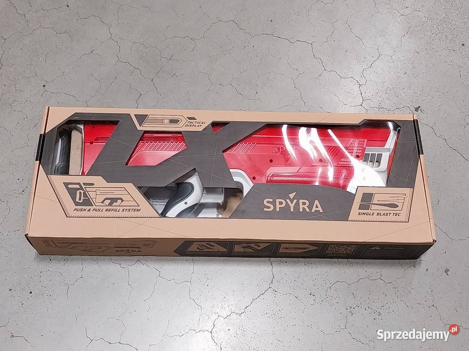 Karabin na wodę SpyraLX czerwony 840004 Przecena Czeladź