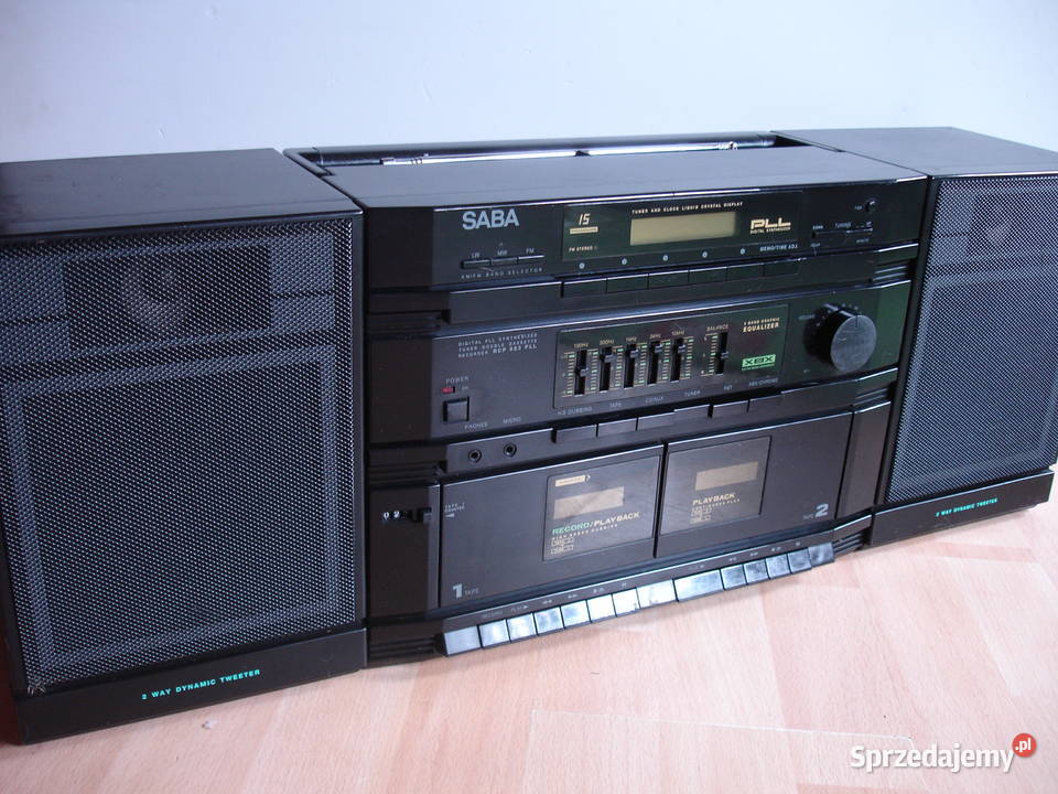 Radiomagnetofon SABA RCP683 Zielona Góra