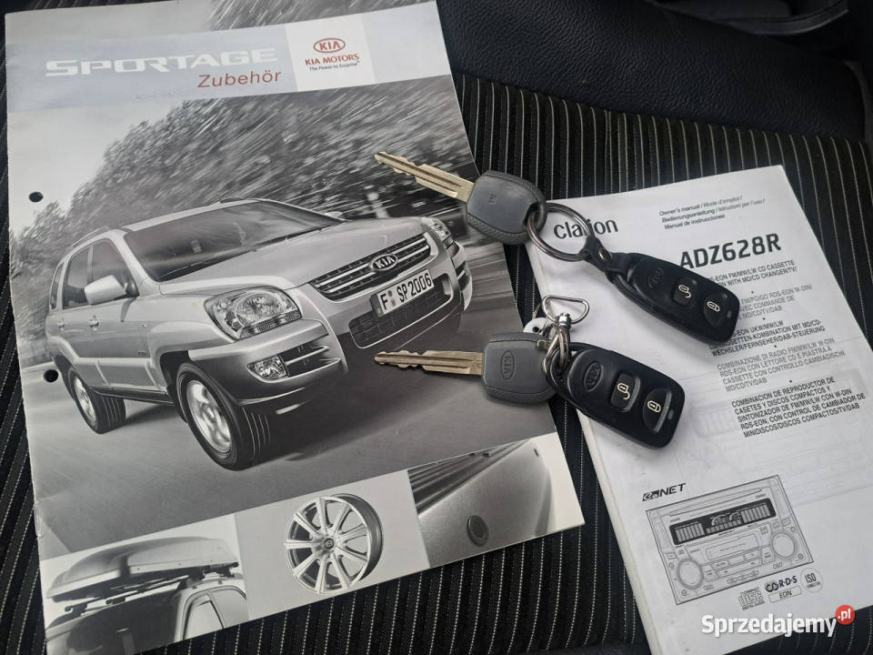 Kia Sportage 4X4 ŁADNA 20benzyna wersja ACTiVE serwisowany w ASO Olsztyn