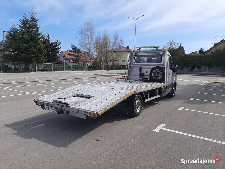 Sprinter 313 Laweta aluminiowy najazd Książ Wielki