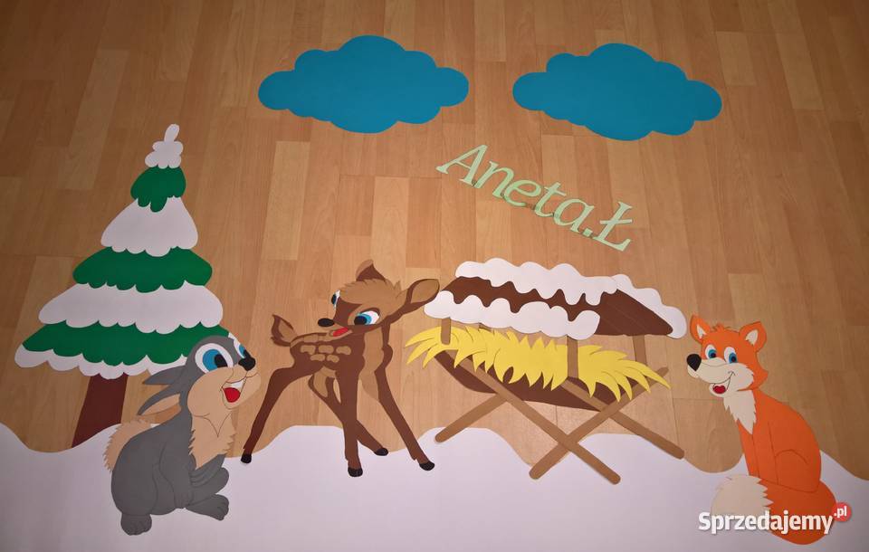 Dekoracje zimowe z brystolu 504102 444 Garwolin