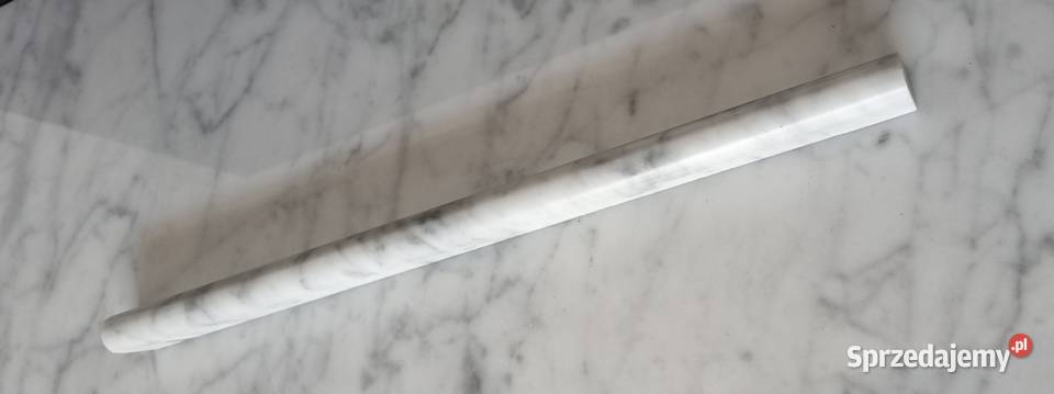 WAŁEK OZDOBNY ŚCIENNY BIANCO CARRARA POLEROWANY Bielawa
