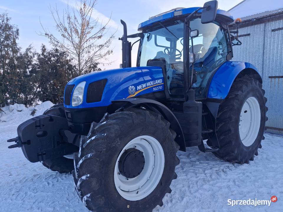 Holland T6070 Świeżo Sprowadzony SuperSteer Jabłonna Druga sprzedam