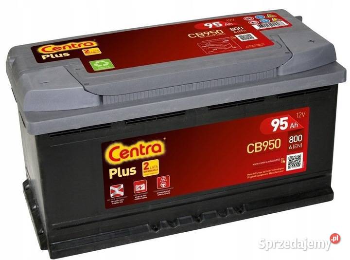 Akumulator Centra Plus 95Ah 800A CB950 P Tomaszów Mazowiecki sprzedam