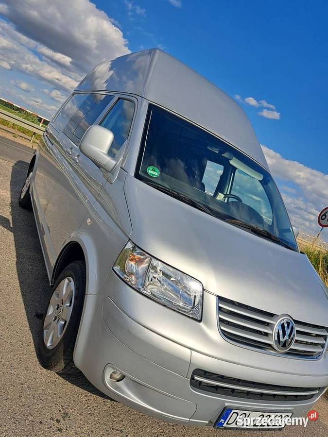 VW T5 wysoki długi 25 TDI 174 Automat dolnośląskie Oleśnica sprzedam