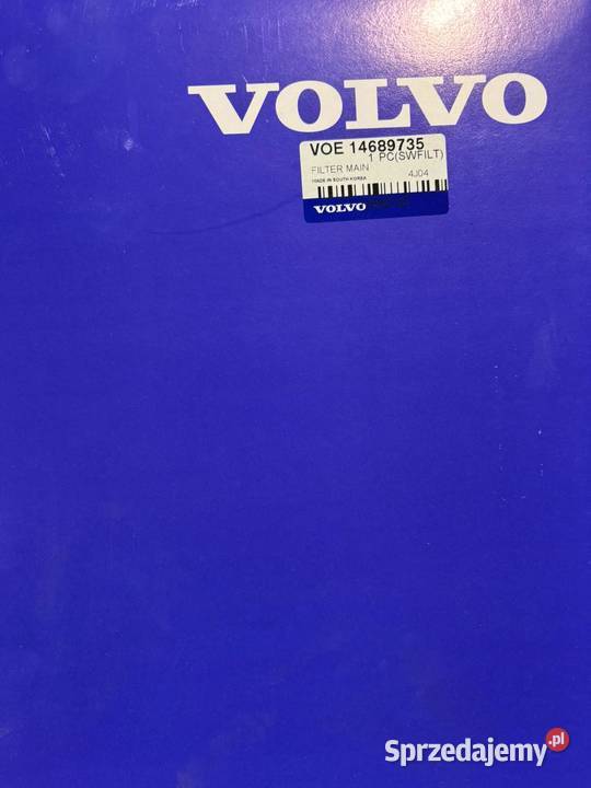 Filtr kabinowy do koparki VOLVO VOE14689735 Tarnów