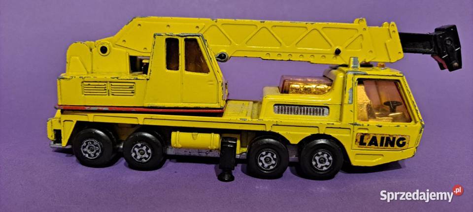 Matchbox Super Kings Mobile Crane Hercules 1974