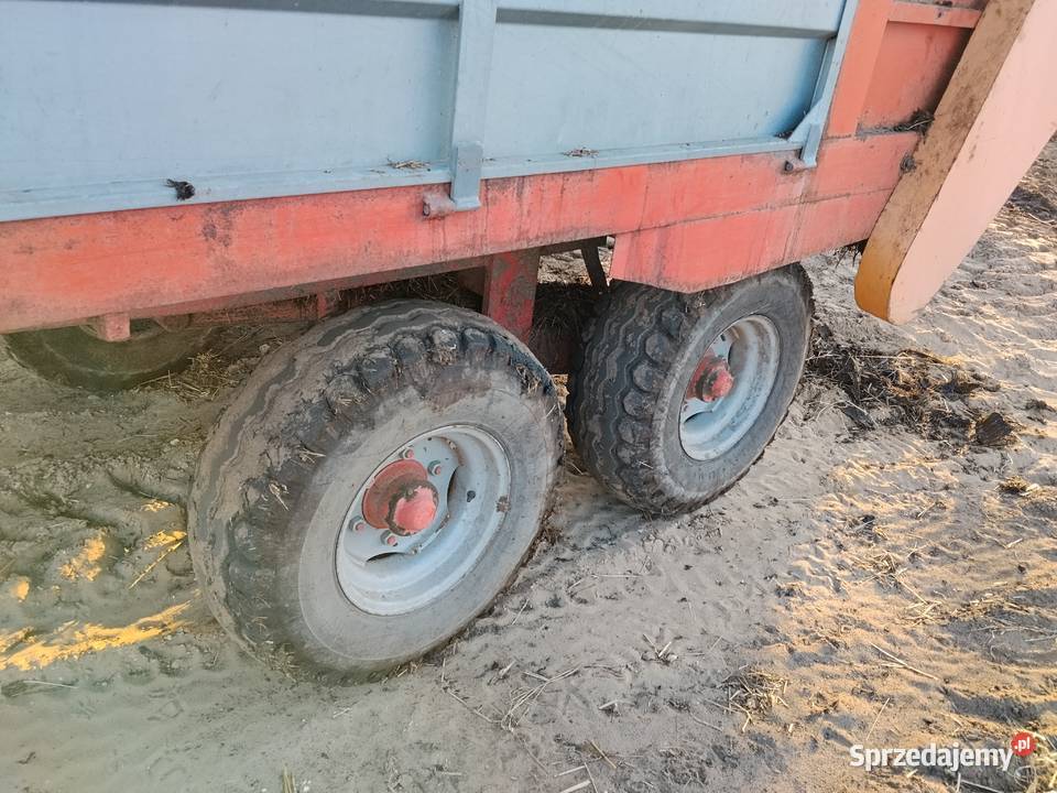 Rozrzutnik 6t tandem Rozrzutniki obornika Rozrzutniki obornika Stare Budki