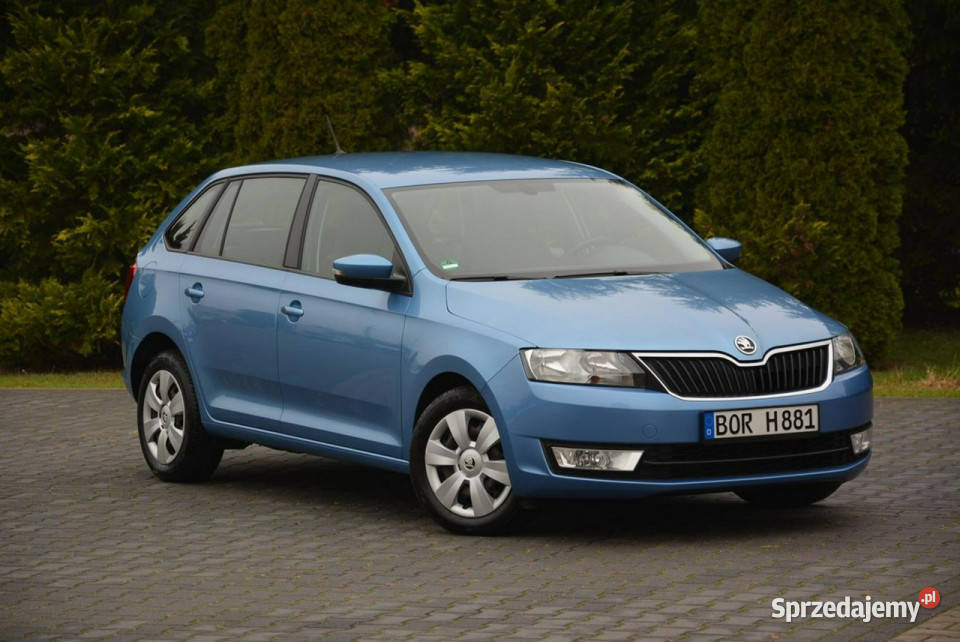 koda RAPID 14TDI 90 DSG Parktronic Klimatronic z isofix Ostrów Mazowiecka