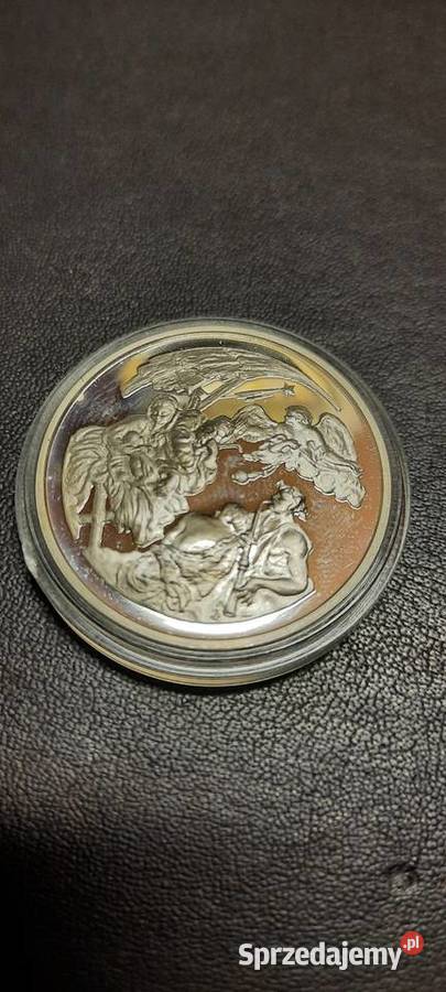 Medal SREBRO Pójdźmy wszyscy do stajenki 1 mazowieckie Warszawa sprzedam