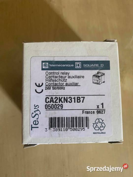 Stycznik pomocniczy 10A 3Z 1R 24V AC CA2KN31B7 Warszawa