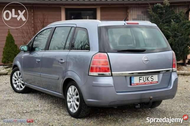 Opel Zafirasiedmioosobowe bezpieczne auto 4/5 łódzkie Zduńska Wola