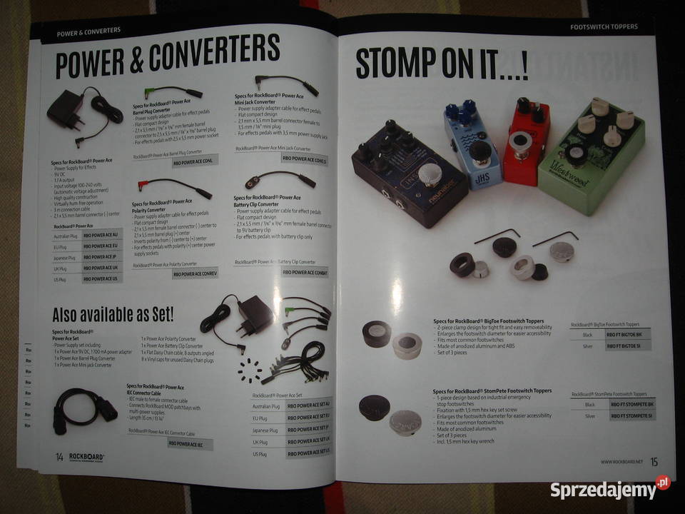 Rockboard by Warwick 2019 catalog katalog Instrumenty pomorskie