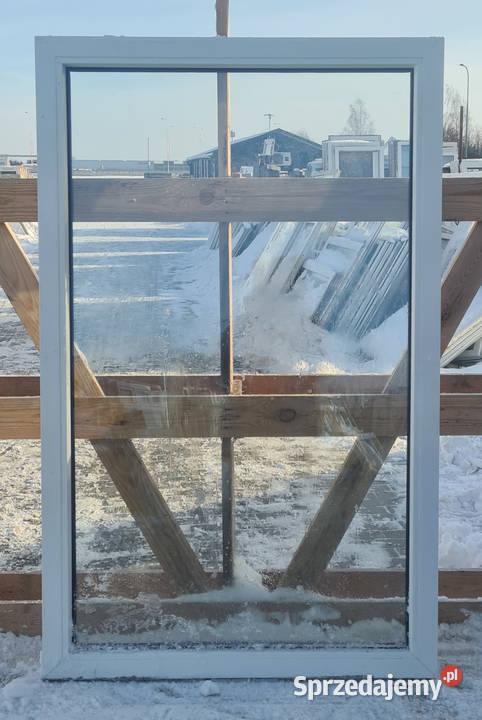 OKNA KacprzaK Witryna 87X143 FIX Używany PCV sprzedam