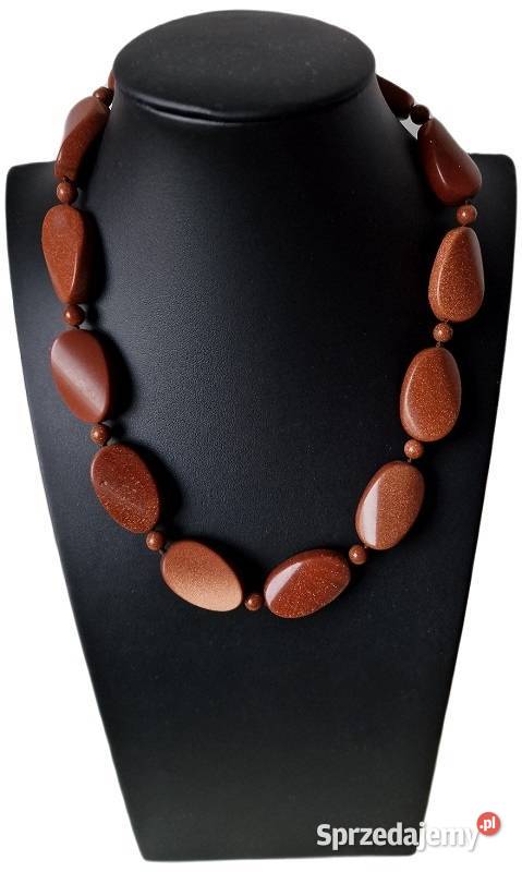 PIASEK PUSTYNI KAMIEŃ SZCZĘŚCIA NASZYJNIK ETNO śląskie Częstochowa