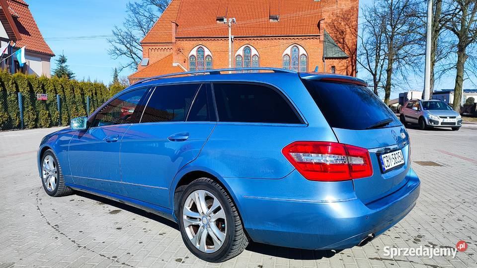 Mercedes E350 CDI 30 V6 4Matic Xenon LED Klima diesel kujawsko-pomorskie Bydgoszcz