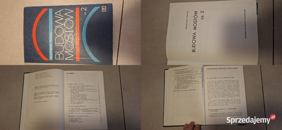 Budowa Mostów cz 2 wyd 2 1975 unikat PRL niski Łęczyca sprzedam