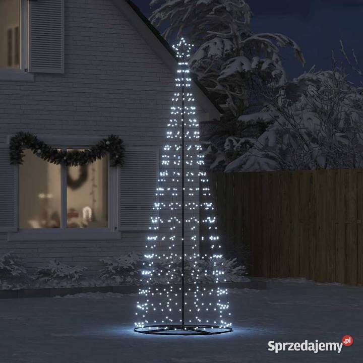 vidaXL Choinka LED 550 LED Zimna biel 304 sprzedam